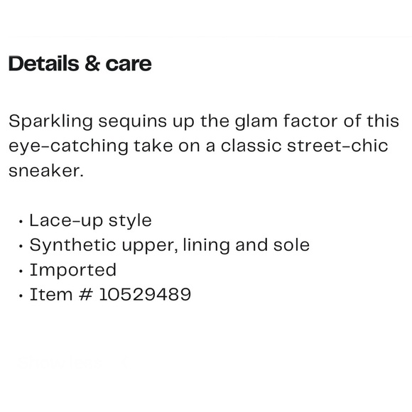 NEW Steve Madden Madrid Low Top Sequins Sneakers Gold & Green Women’s Size 7.5 - Picture 9 of 9